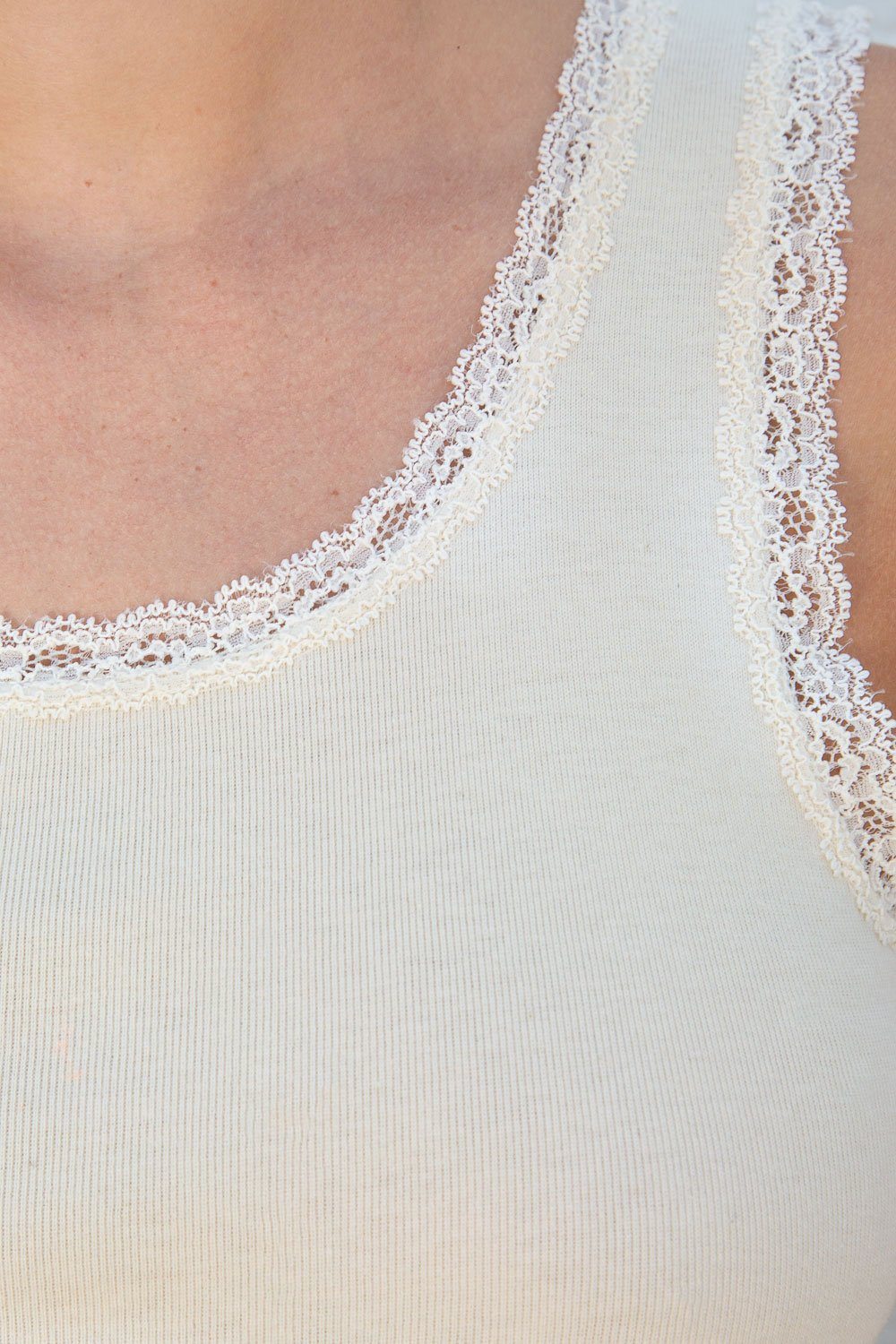 Dorothy Saari-Ronnie Rib Lace Tank