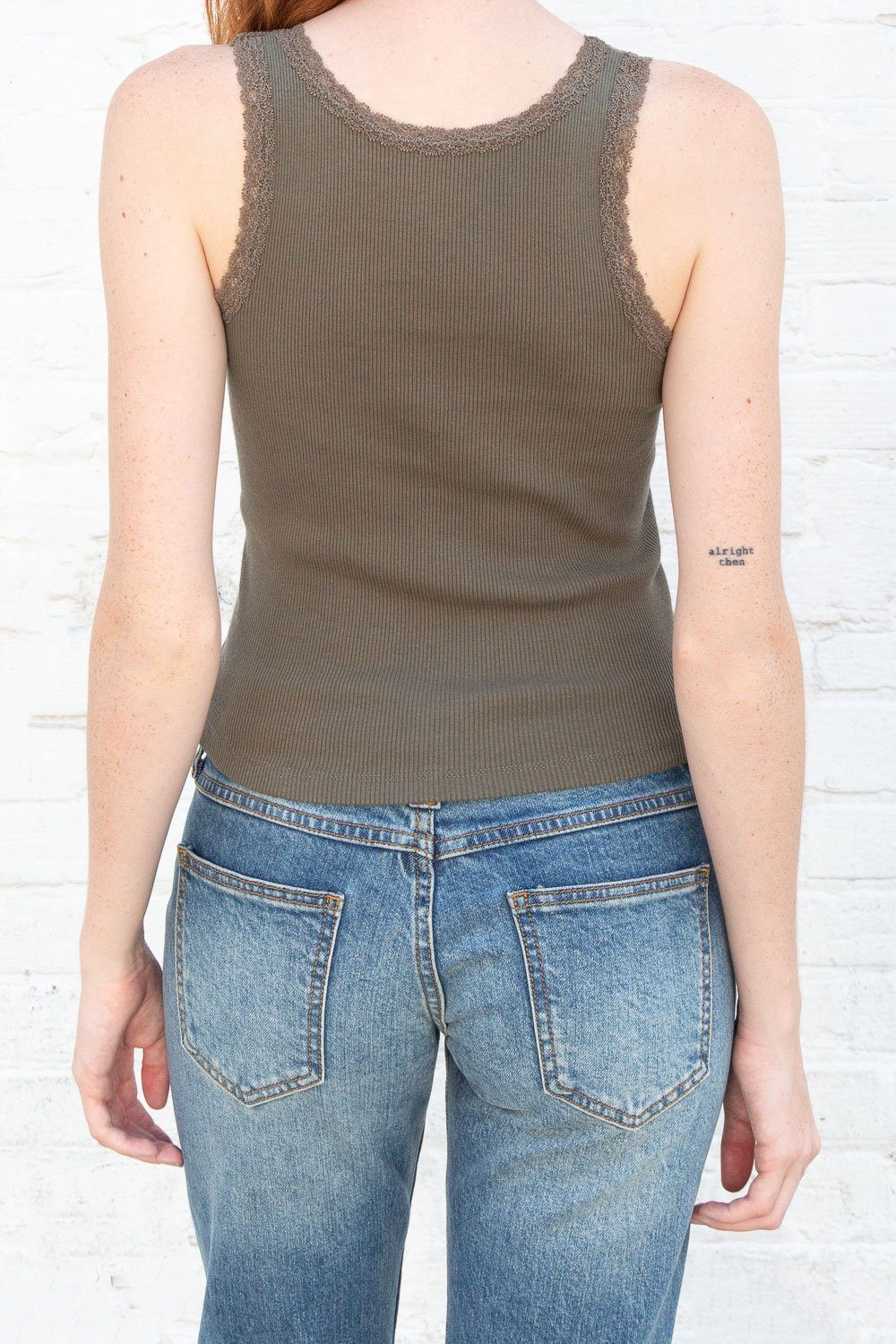Dorothy Saari-Ronnie Rib Lace Tank