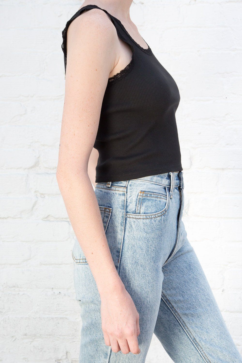 Dorothy Saari-Ronnie Rib Lace Tank