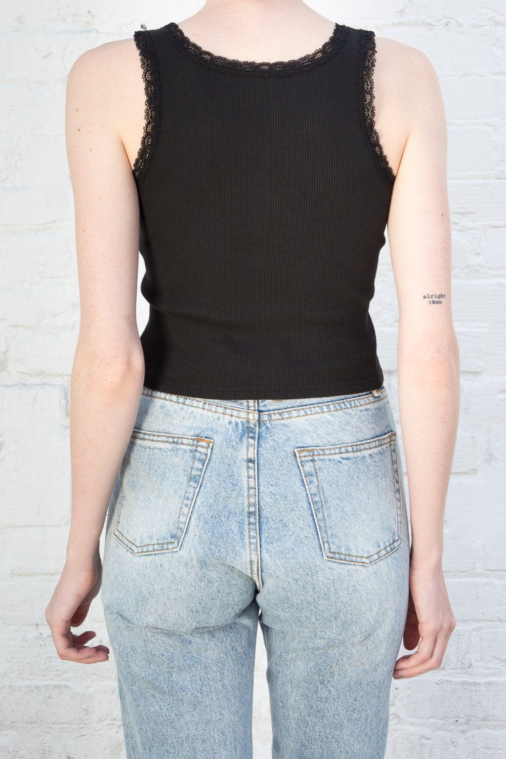 Dorothy Saari-Ronnie Rib Lace Tank