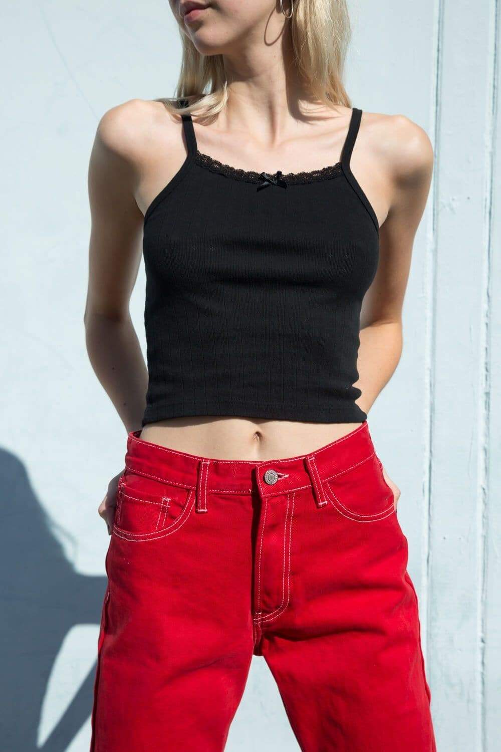 Dorothy Saari-Belle Bow Lace Tank